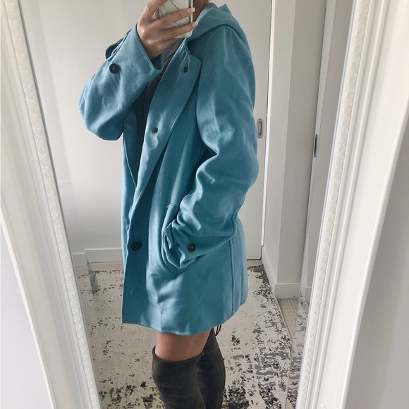 Burberry Wool Coat A-line fit - Picture 2 of 12